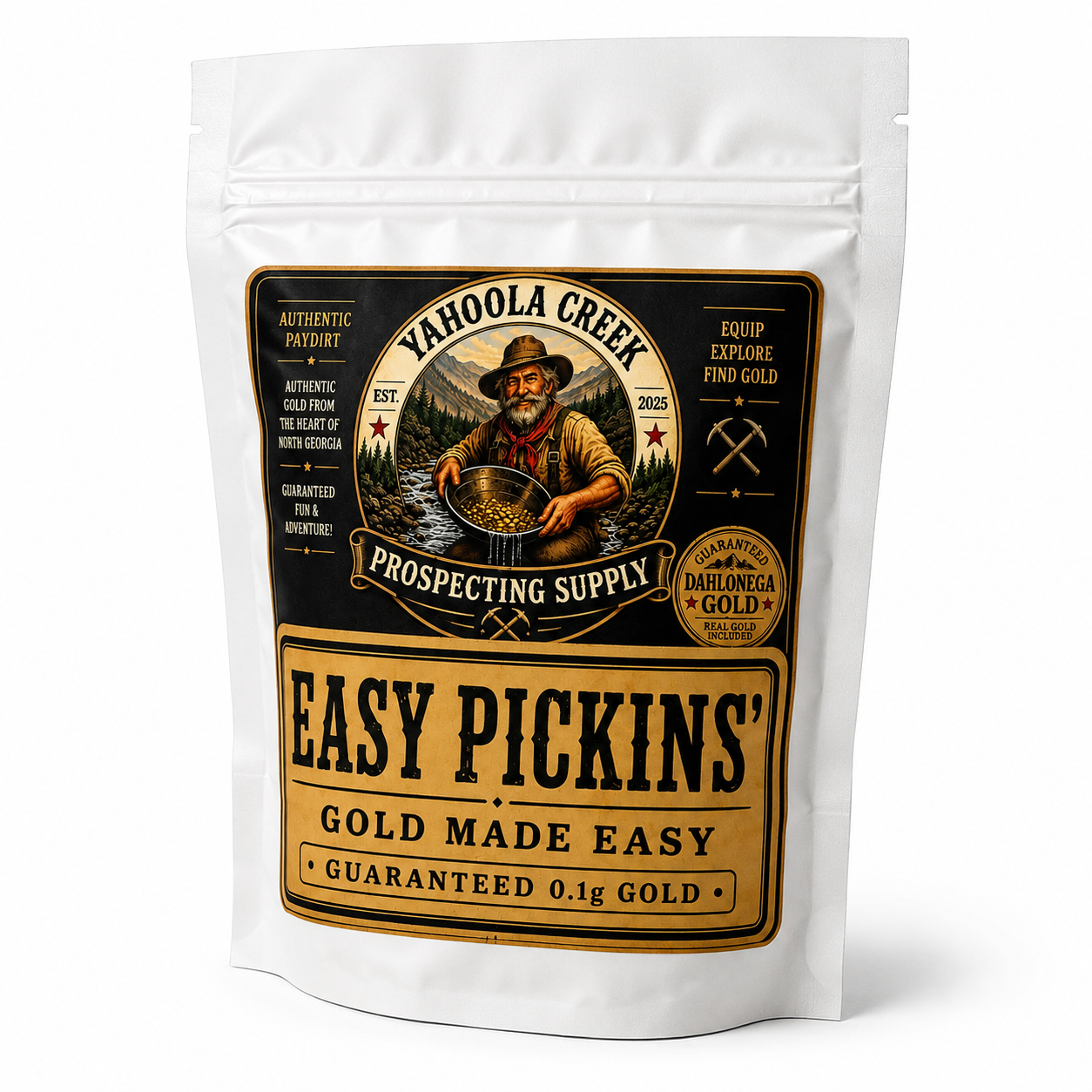 Easy Pickens pay dirt