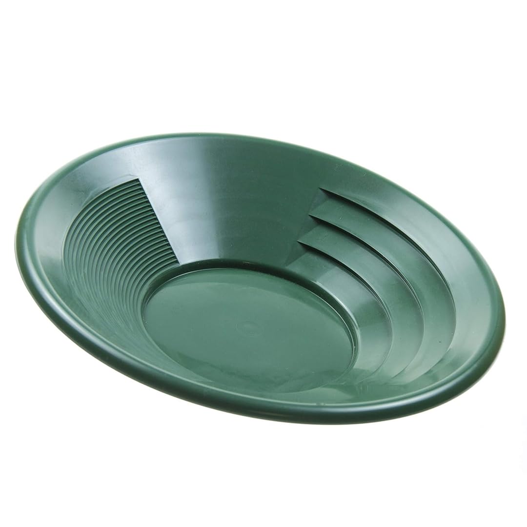 12” Dual riffle gold pan